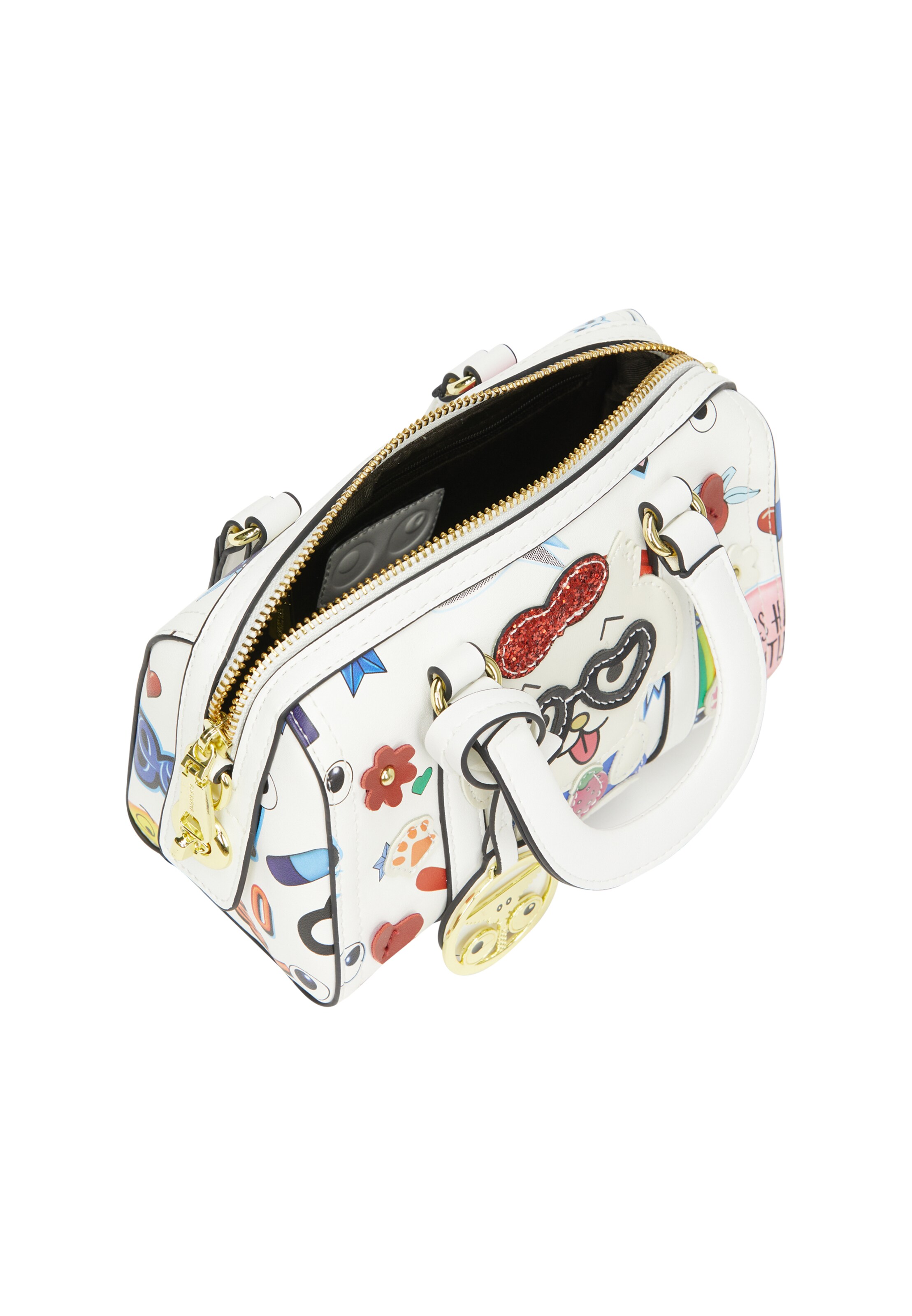 MYMO Kabelka 'Pop Eyetheme' – bílá