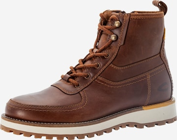 CAMEL ACTIVE Lace-Up Boots 'Pilgrim' in Brown: front