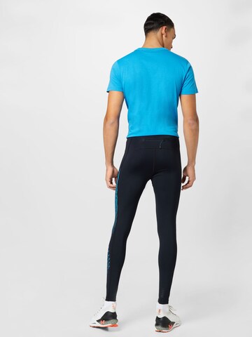 juoda UNDER ARMOUR Siauras Sportinės kelnės 'Fly Fast'