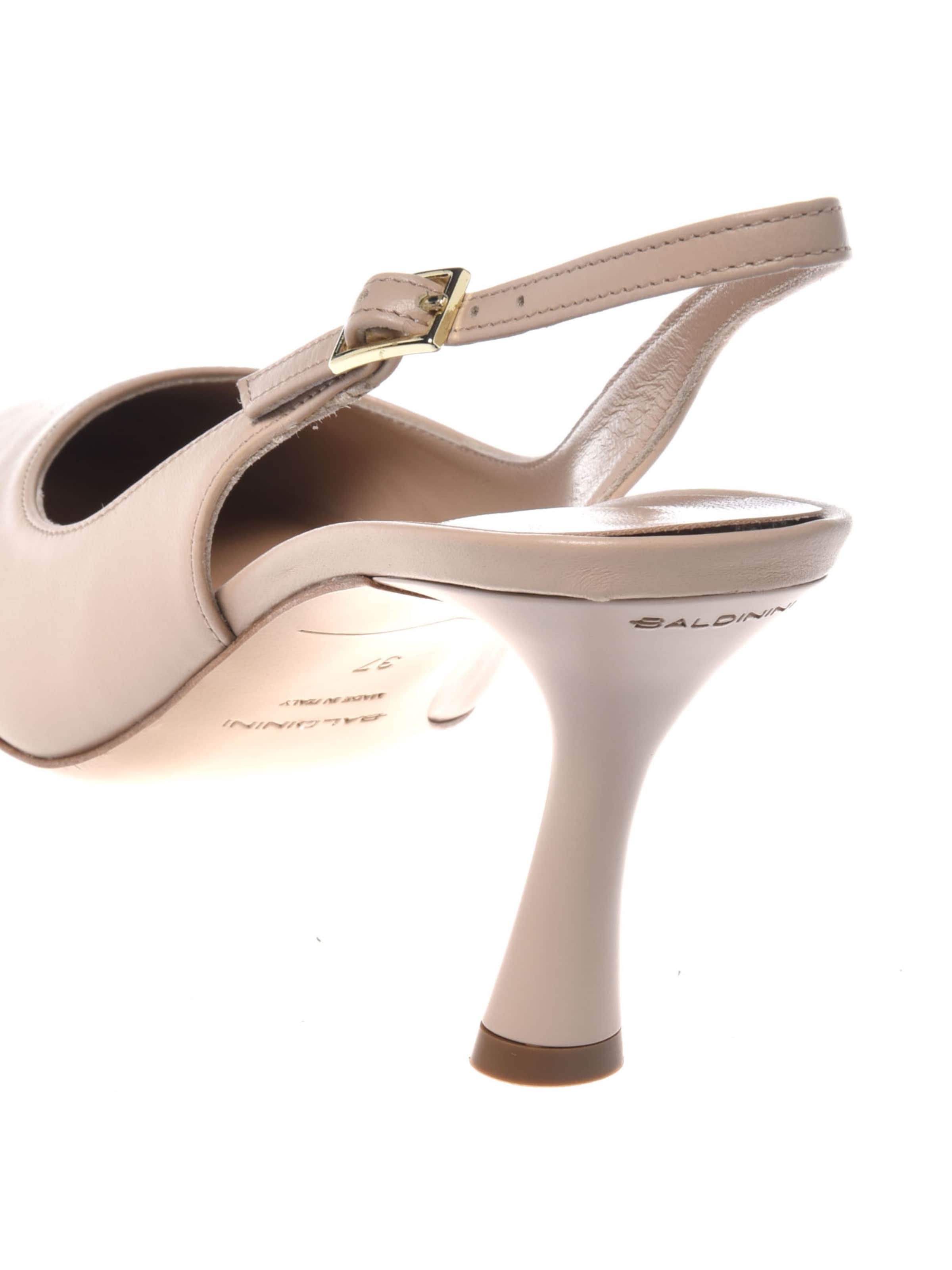 BALDININI Hochfrontpumps in Braun