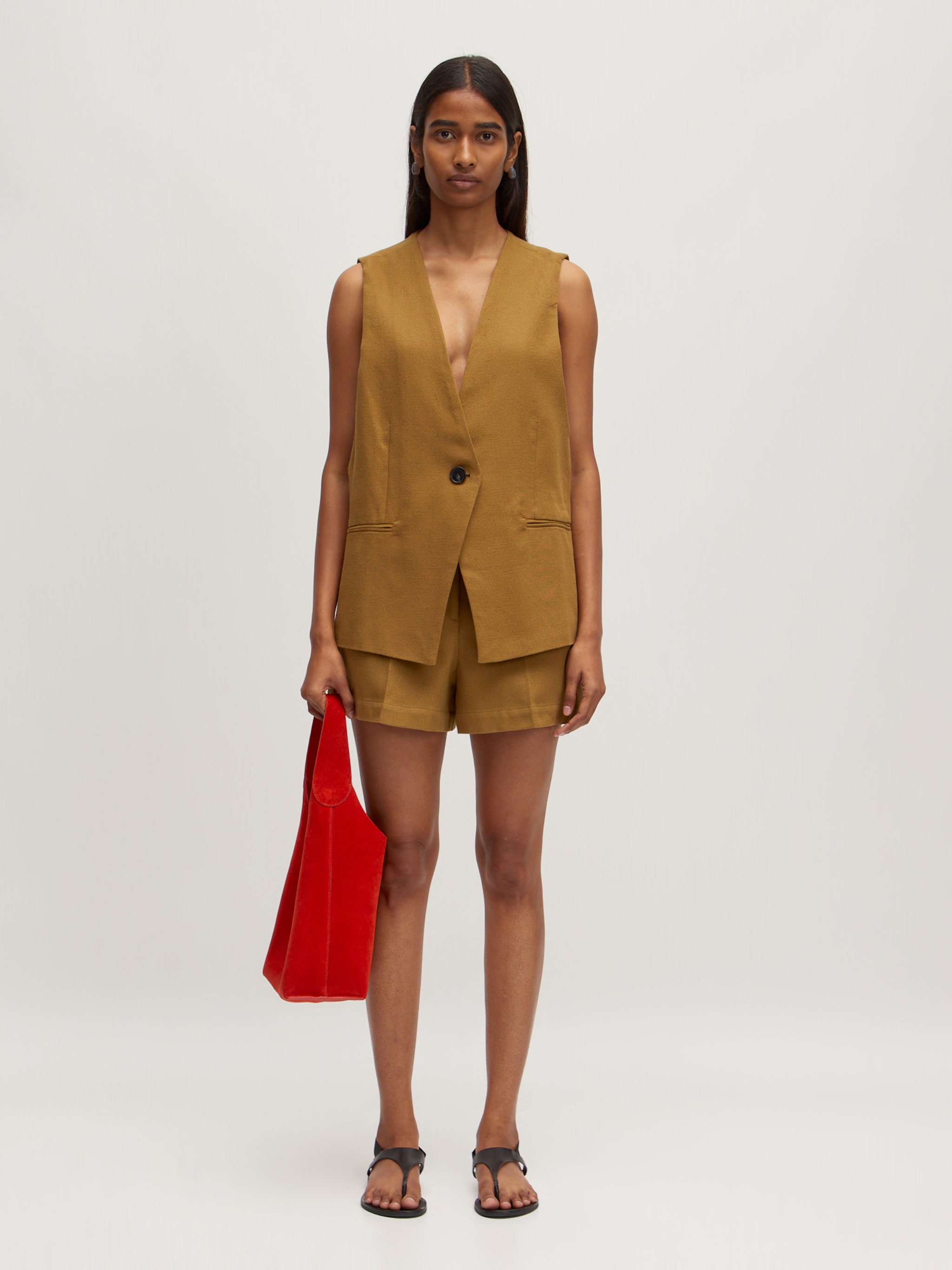 EDITED Produits Pantalon 'Vincenza' marron