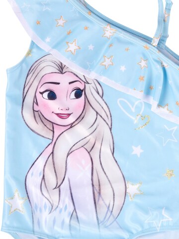 Disney Frozen Badeanzug 'Elsa Frozen'‌‌‌‌‌‌‌‌‌ in Blau