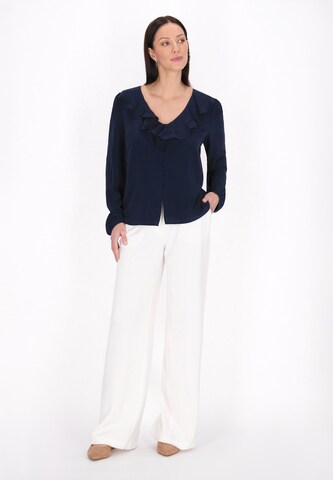 usha BLACK LABEL - Blusa em azul