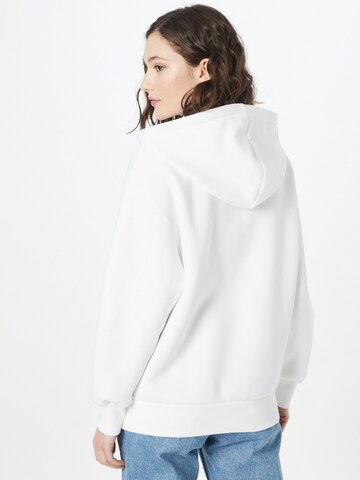 ABOUT YOU Limited Sweat jacket 'Lilou' in White