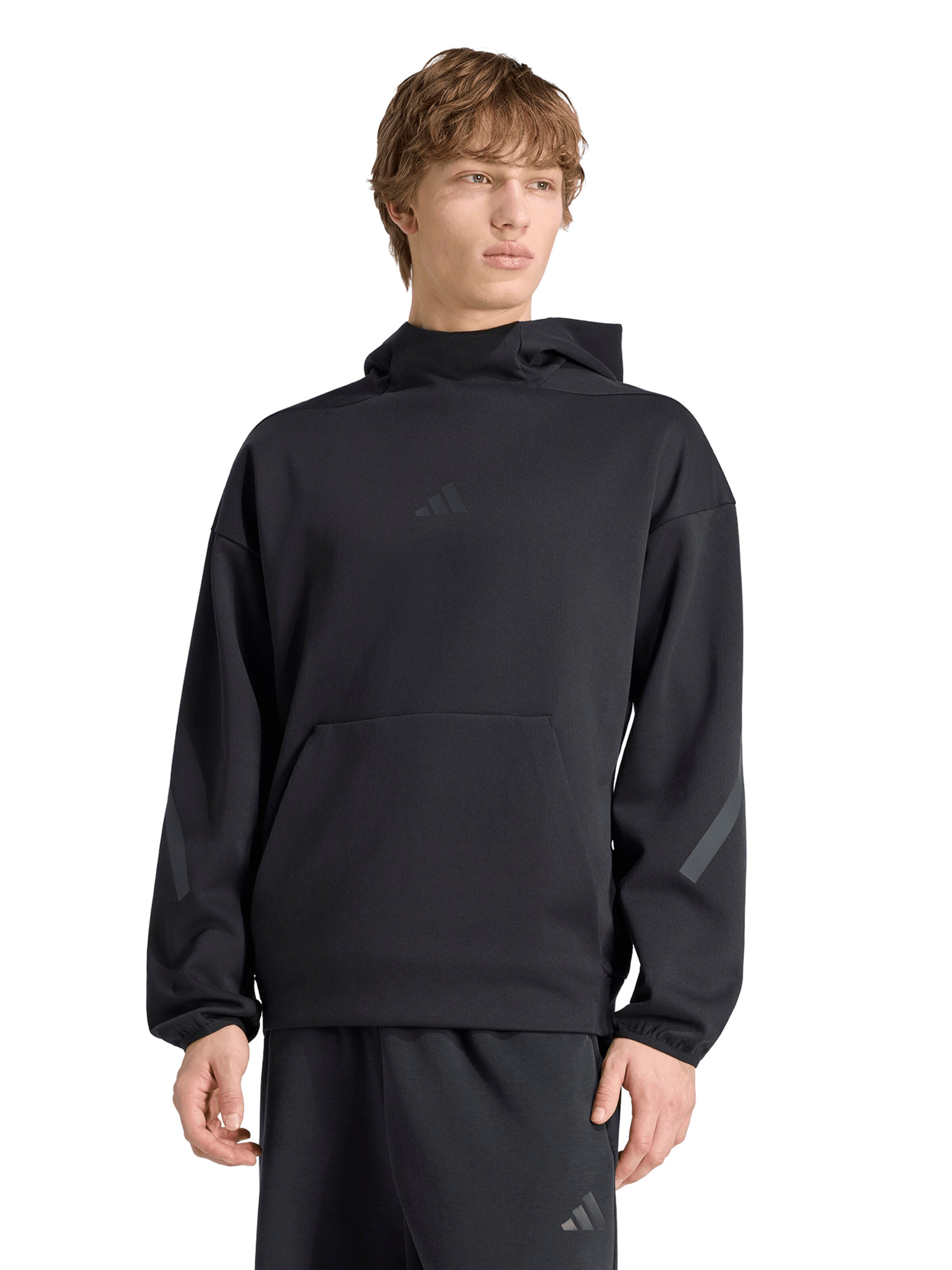 ADIDAS SPORTSWEAR Sportovní mikina 'Z.N.E.' – černá: přední strana