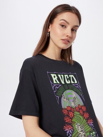 RVCA Shirt 'SWIRL' in Zwart