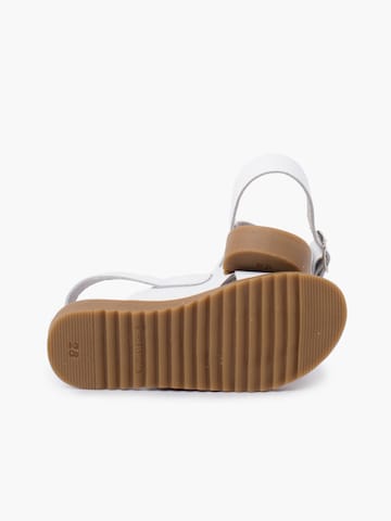 Sandales Pisamonas en blanc