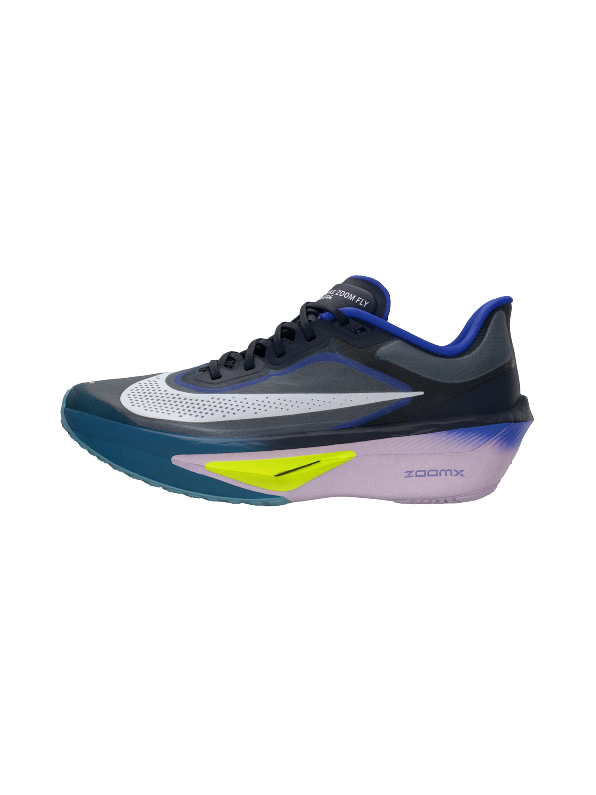 NIKE Обувь для бега &#x27;Zoom Fly 6&#x27; в Темно-синий / Ночной синий / Грязно-белый, Обзор товара