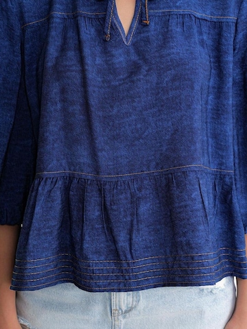 MixRay Blouse in Blauw