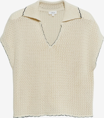 Pull-over s.Oliver en beige : devant
