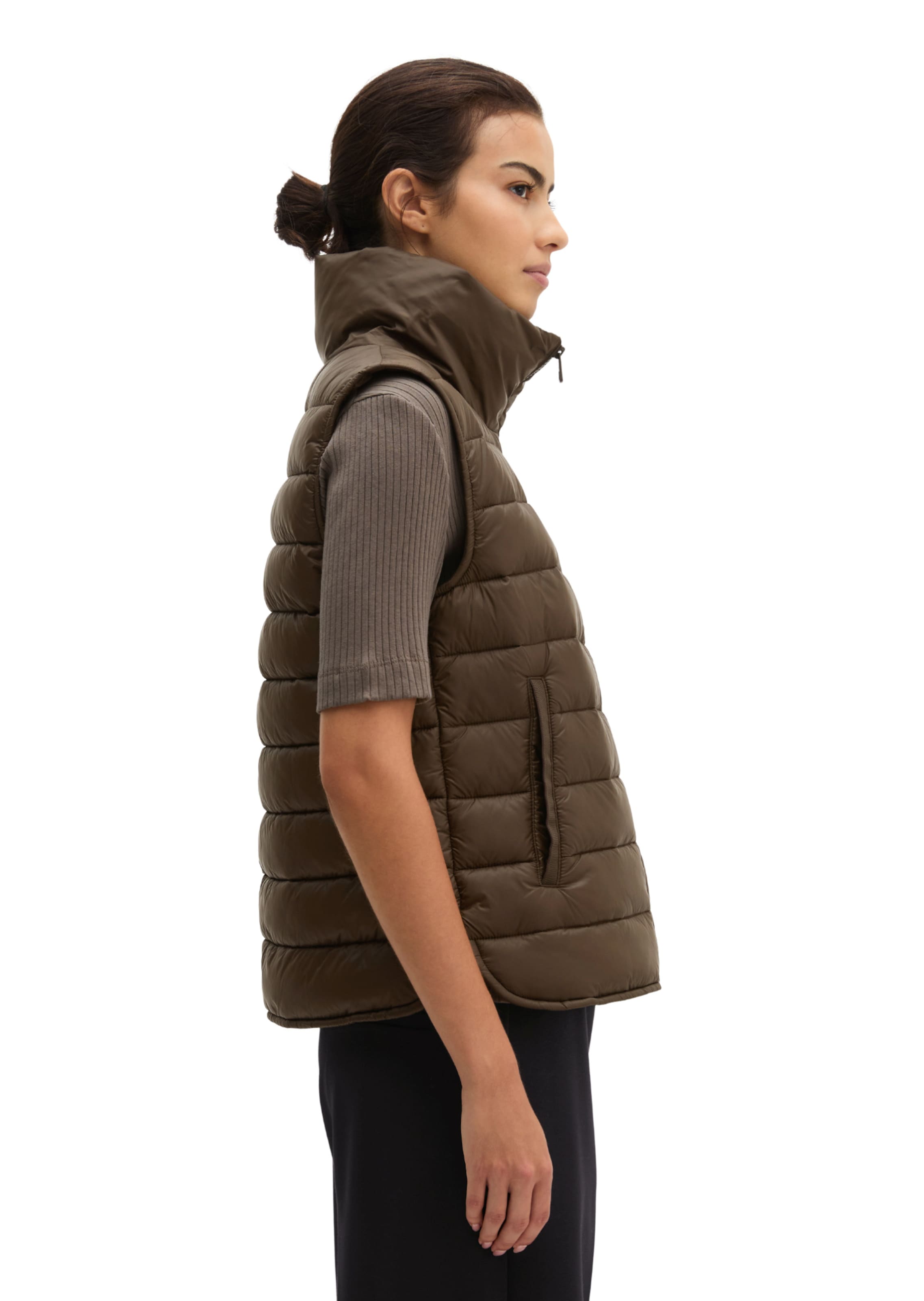 Marc O'Polo Vest in Brown