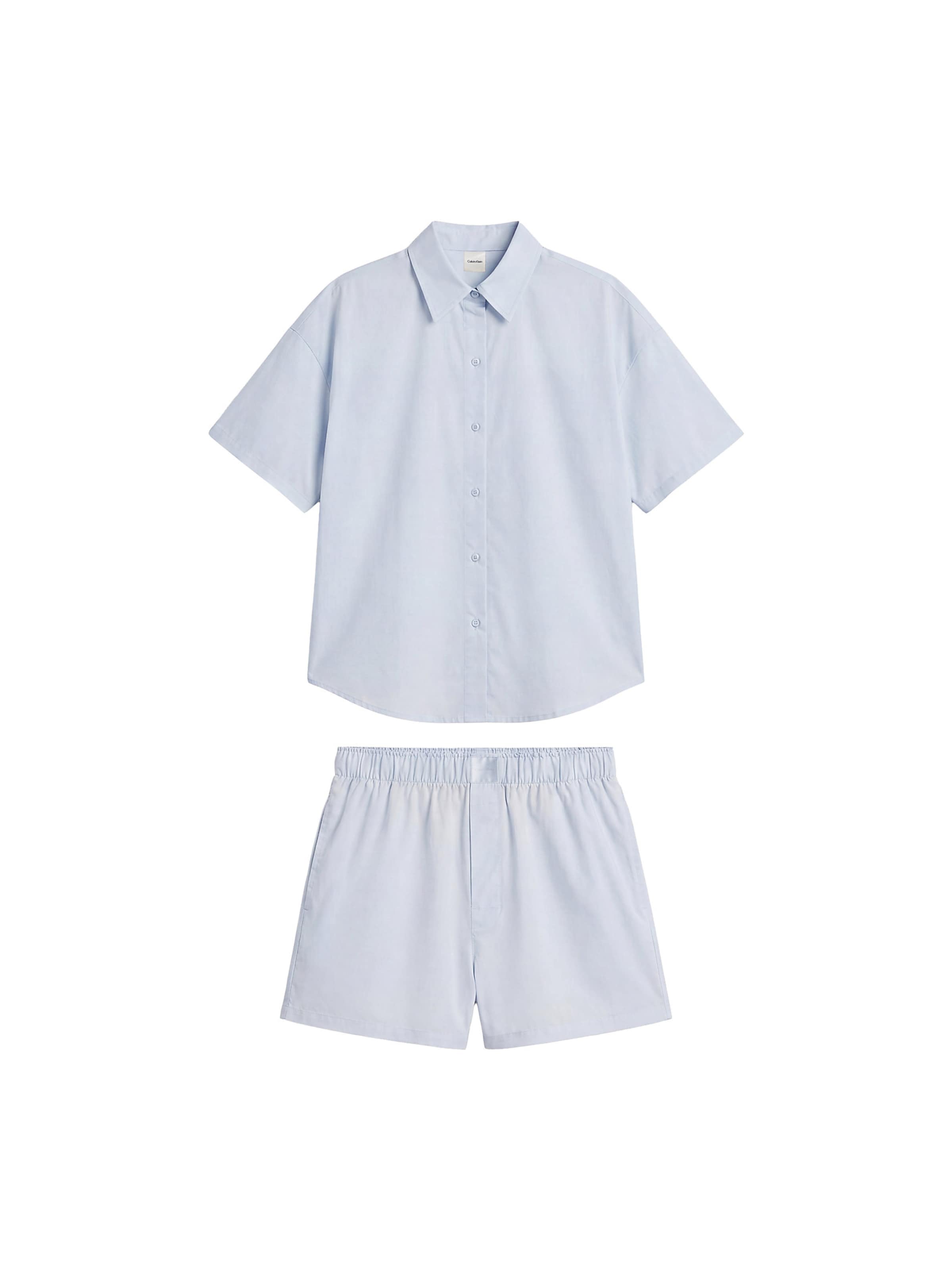 Pyjama Calvin Klein en bleu : devant