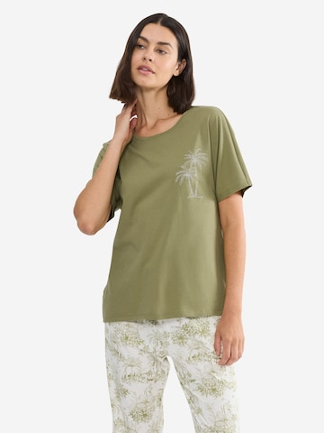 TRIUMPH Shirt ' Red Label Mix & Match Top ' in Green: front