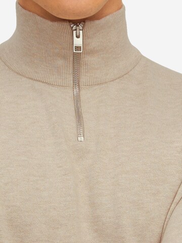 JACK & JONES Sweater 'Emil Knit' in Beige