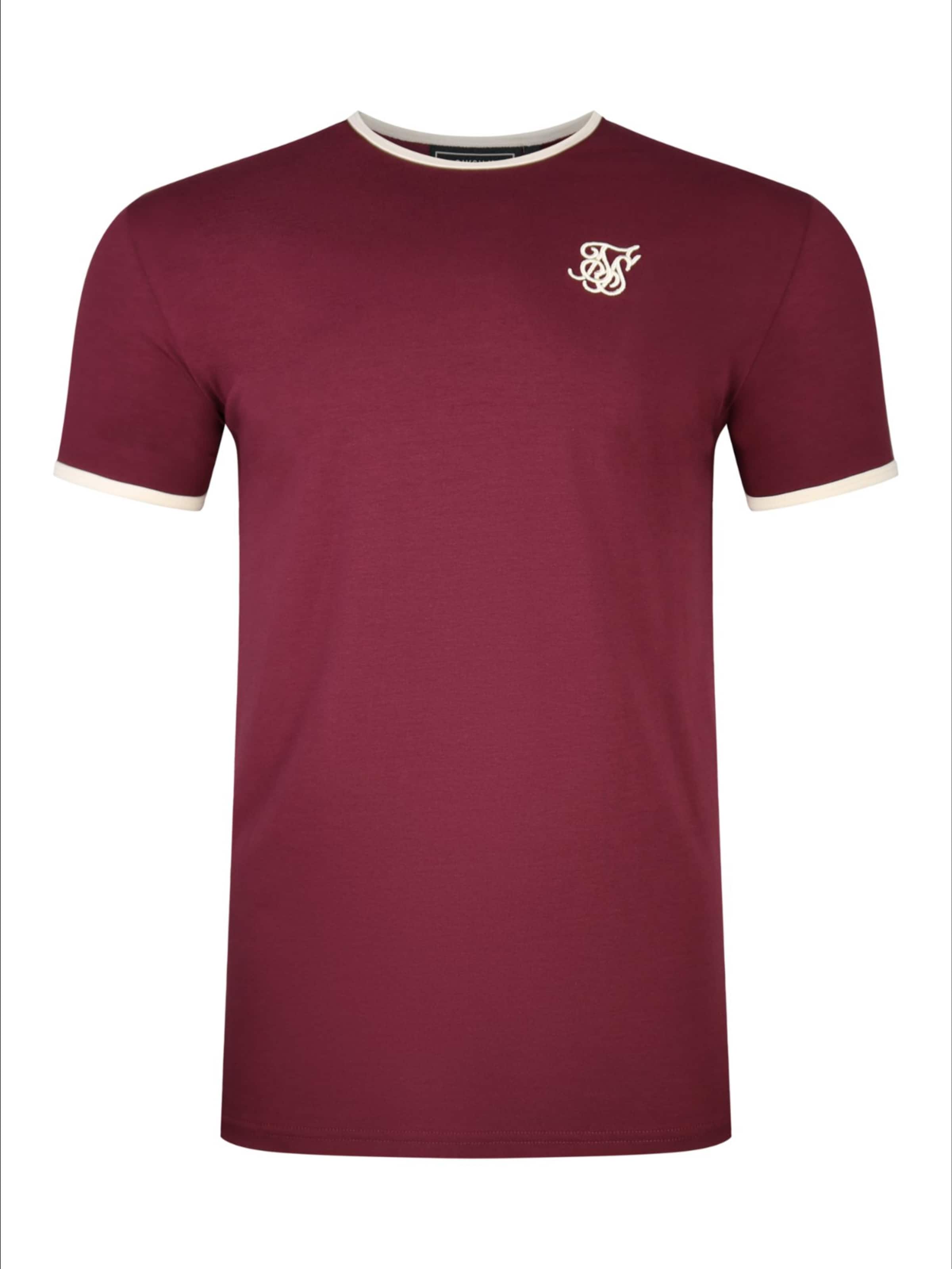 SikSilk Shirt in Red: front