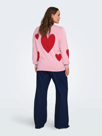 ONLY Carmakoma Tröja 'CARMontana' i rosa