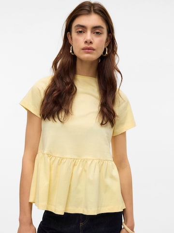 T-shirt 'VMONELLA' VERO MODA en jaune
