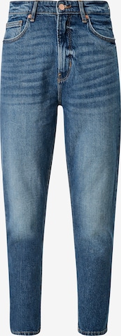 QS Regular Jeans in Blauw: voorkant