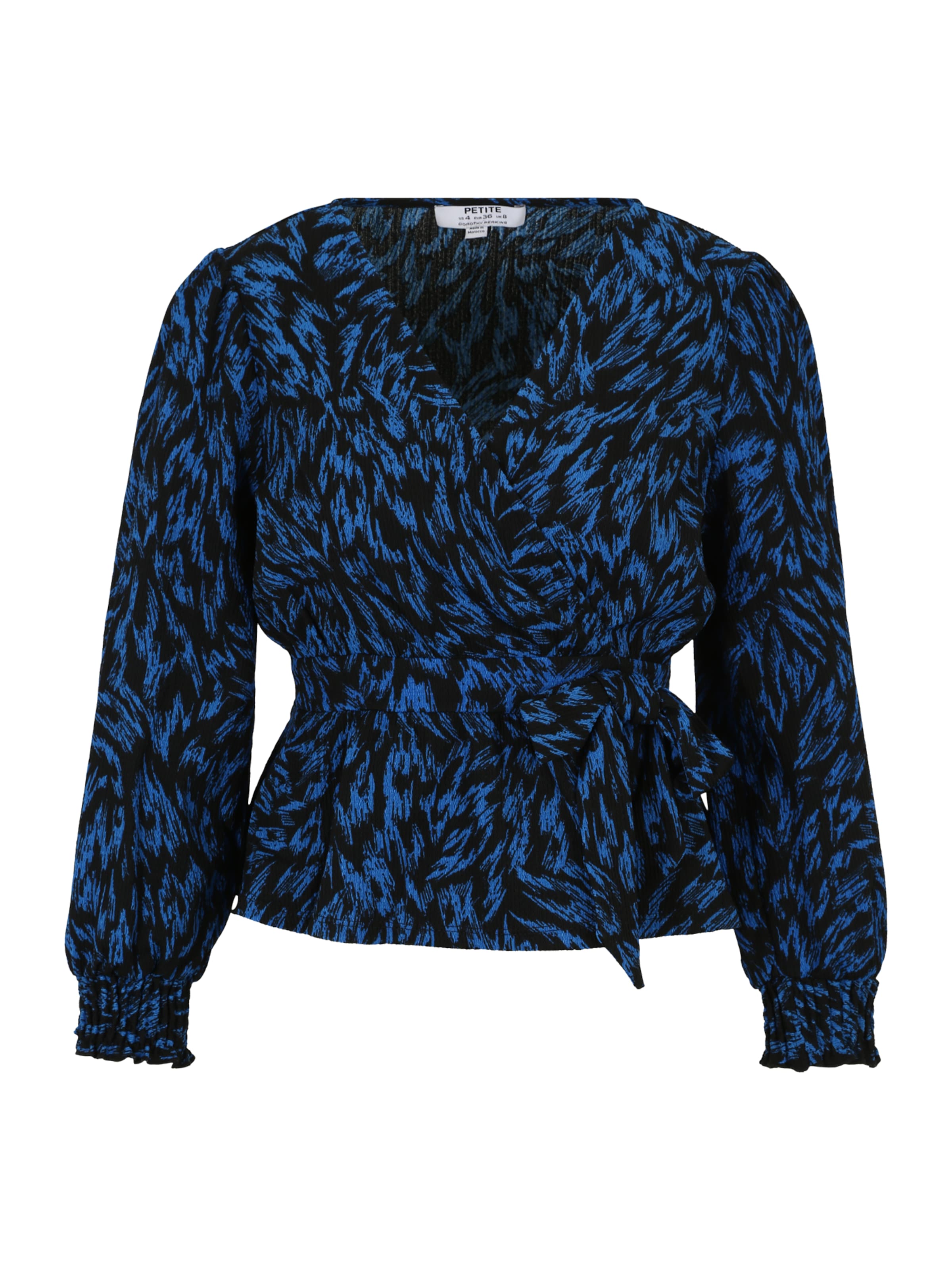 Dorothy Perkins Petite Bluza u plava / crna, Pregled proizvoda