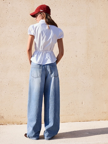 Bershka Blouse in Wit