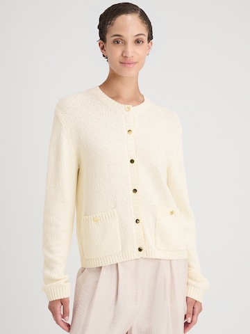 Guido Maria Kretschmer Women Gebreid vest 'Doro' in Beige: voorkant