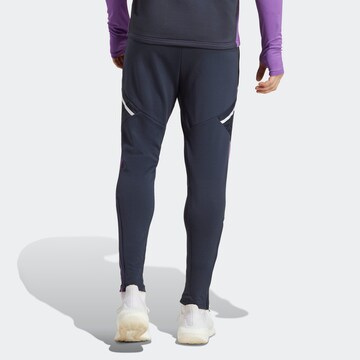 Coupe slim Pantalon de sport 'Real Madrid Condivo 22' ADIDAS SPORTSWEAR en bleu