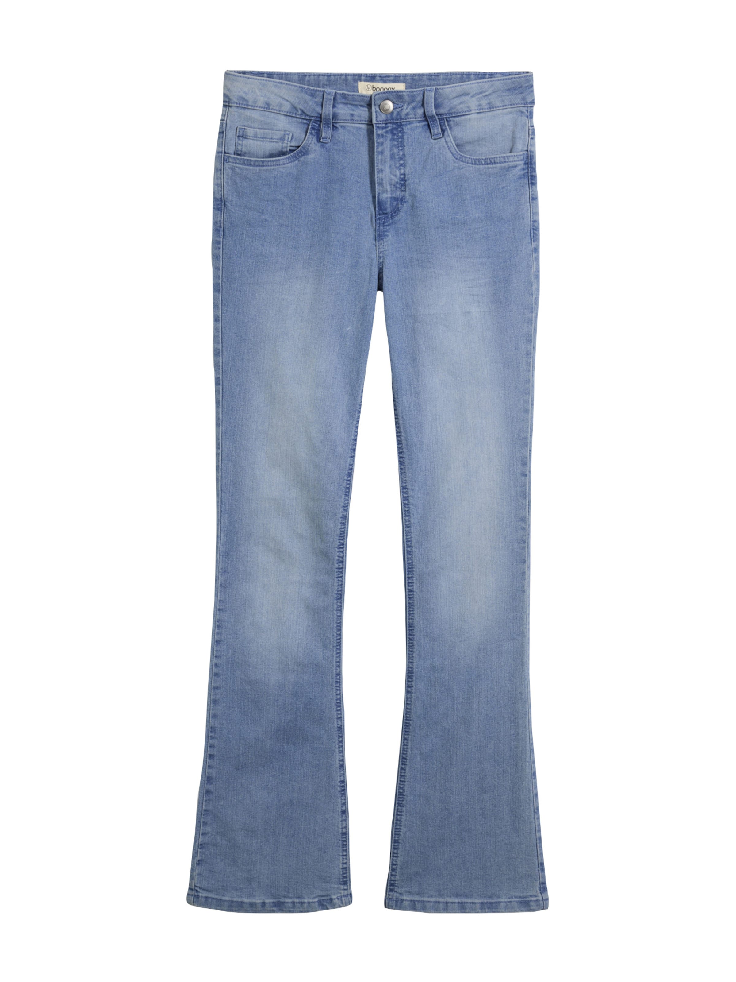 bonprix Slimfit Jeans in Blauw: voorkant