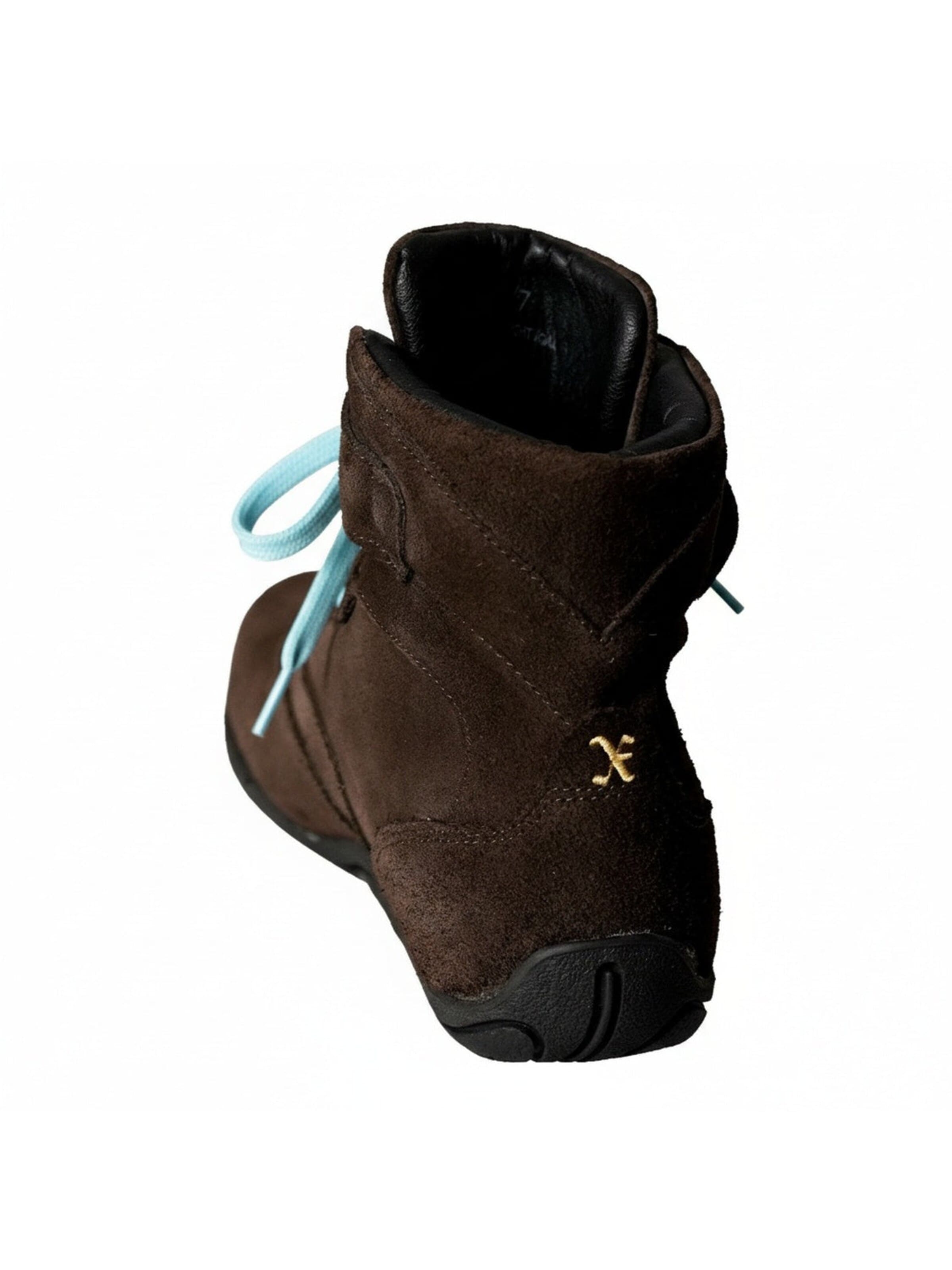 Yoxeone Sneaker high 'Pat Moss Boots' i brun