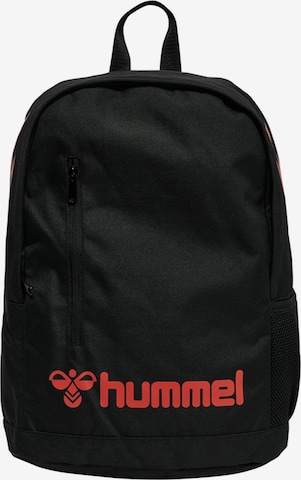 Hummel Backpack 'Action' in Black: front