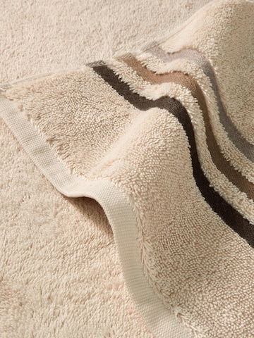 SCHIESSER Towel 'Skyline Color' in Beige