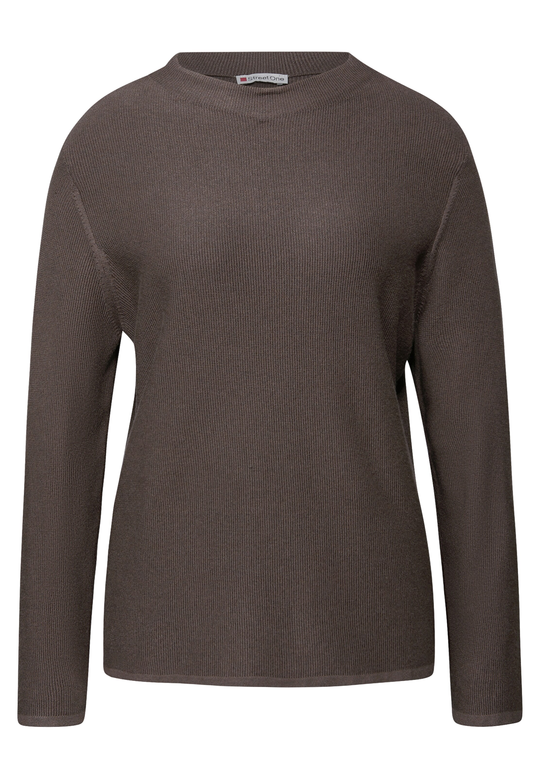 STREET ONE Pullover in Braun: Vorderseite