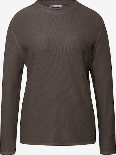 STREET ONE Pullover in XS in braun, Produktansicht