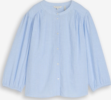 TOM TAILOR - Blusa en azul: frente