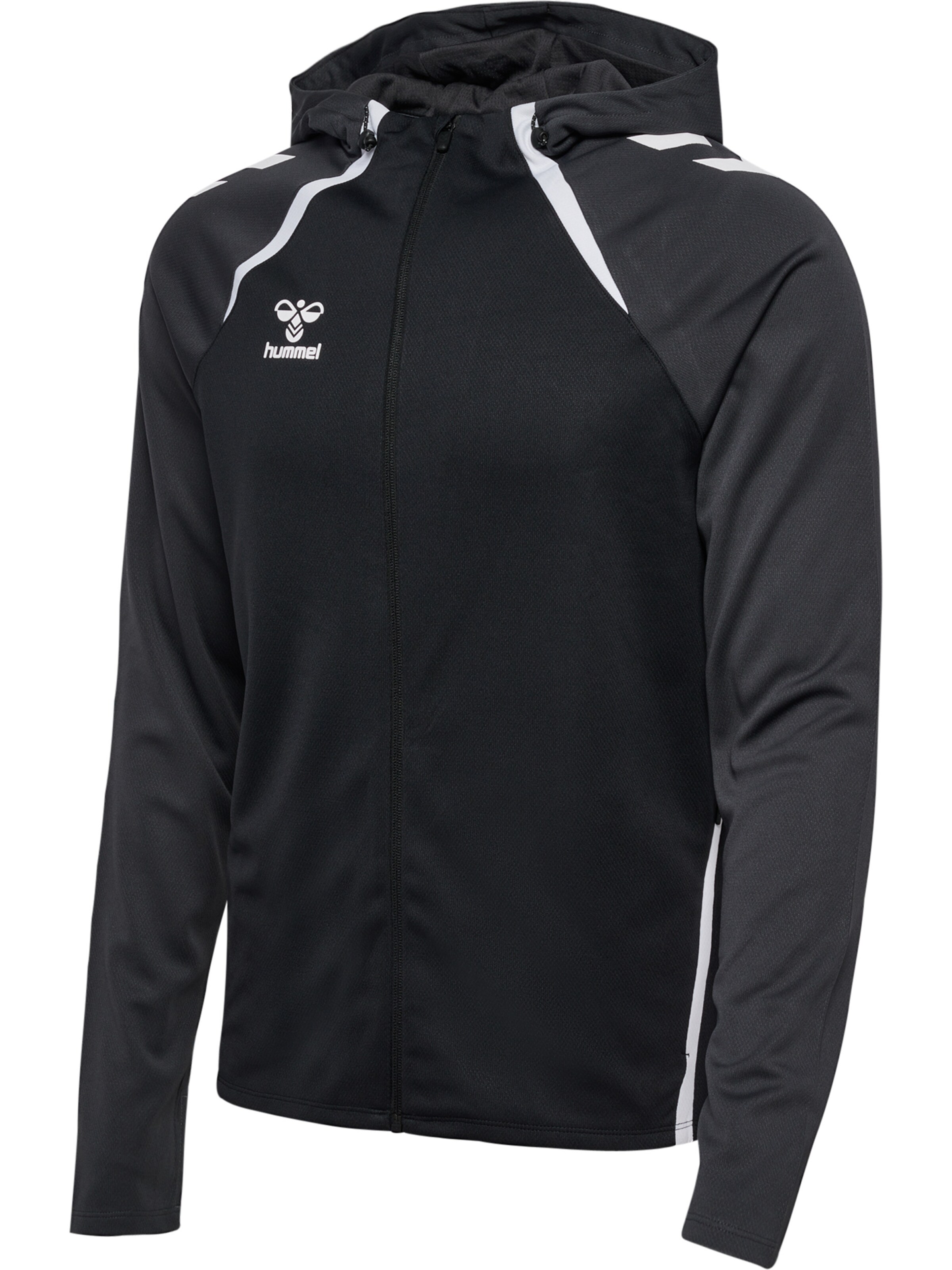 Hummel Sports sweat jacket 'Lead 2.0' in Black