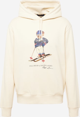 Polo Ralph Lauren Sweatshirt in Beige: voorkant