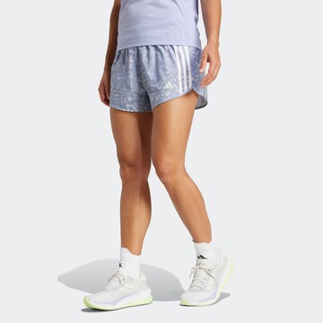 ADIDAS PERFORMANCE Regular Sports trousers 'Own the Run' in Blue: front