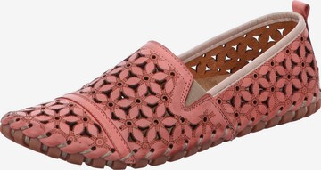 Gemini Classic Flats in Red: front