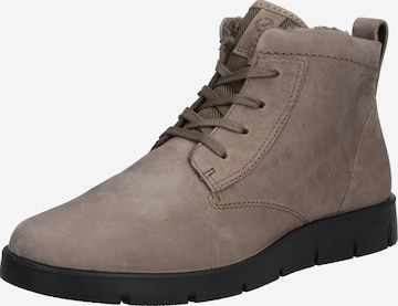 ECCO Lace-Up Ankle Boots 'Bella' in Grey: front