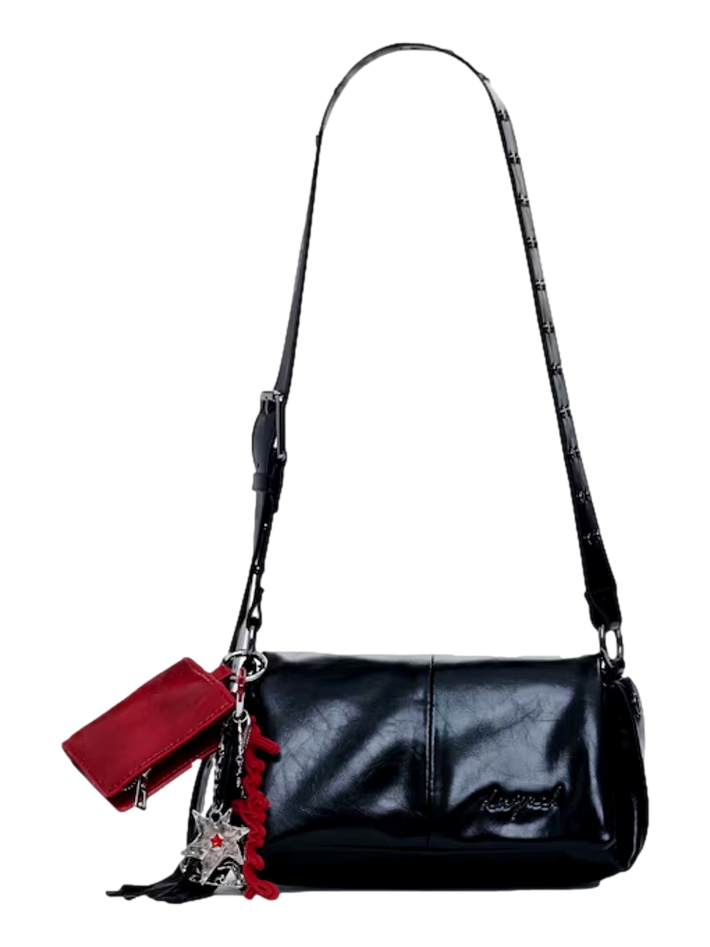 Desigual Handtas 'Galaxy Black Naron' in One Size in de kleur Zwart, Productweergave