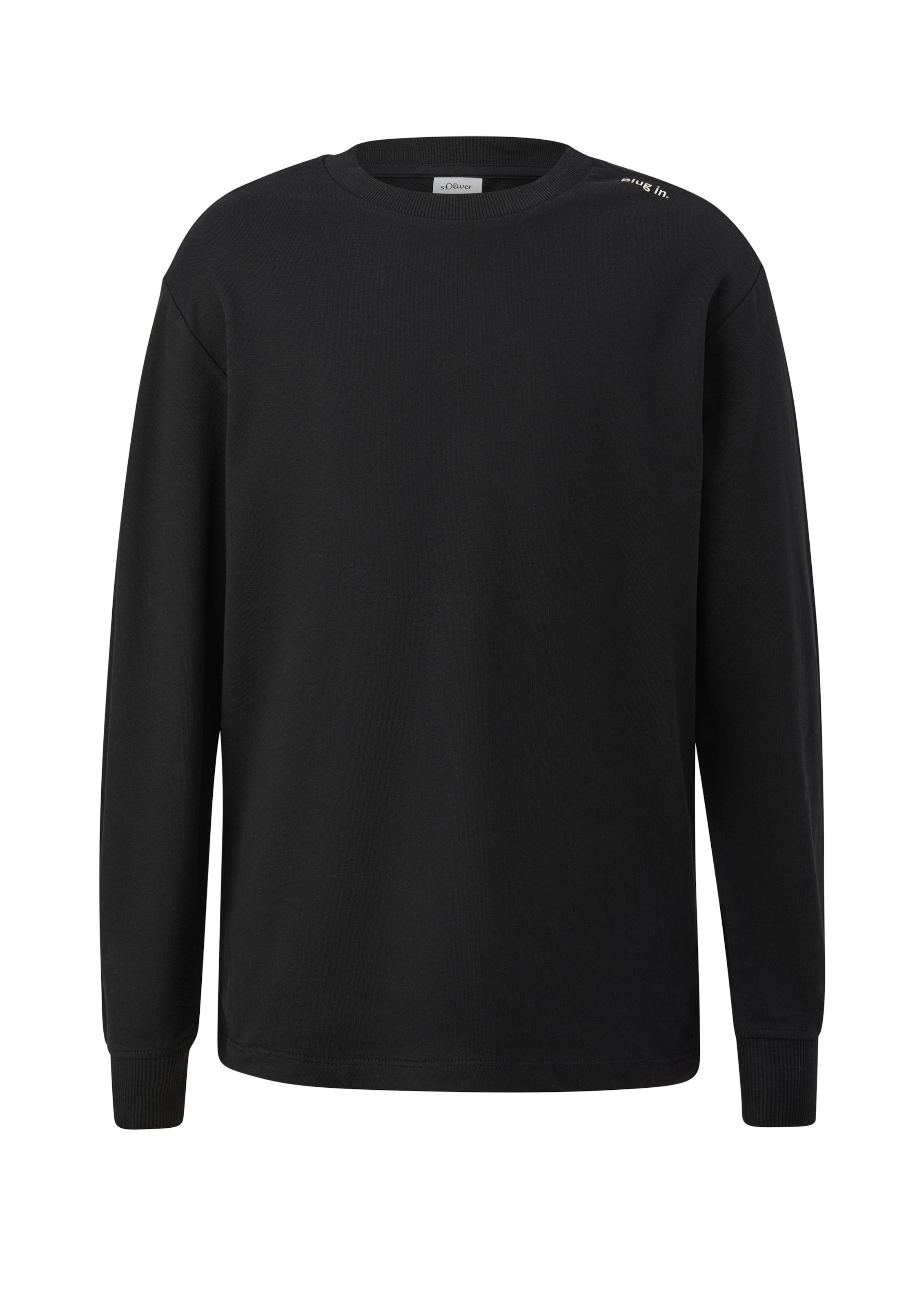 s.Oliver Shirt in Black: front