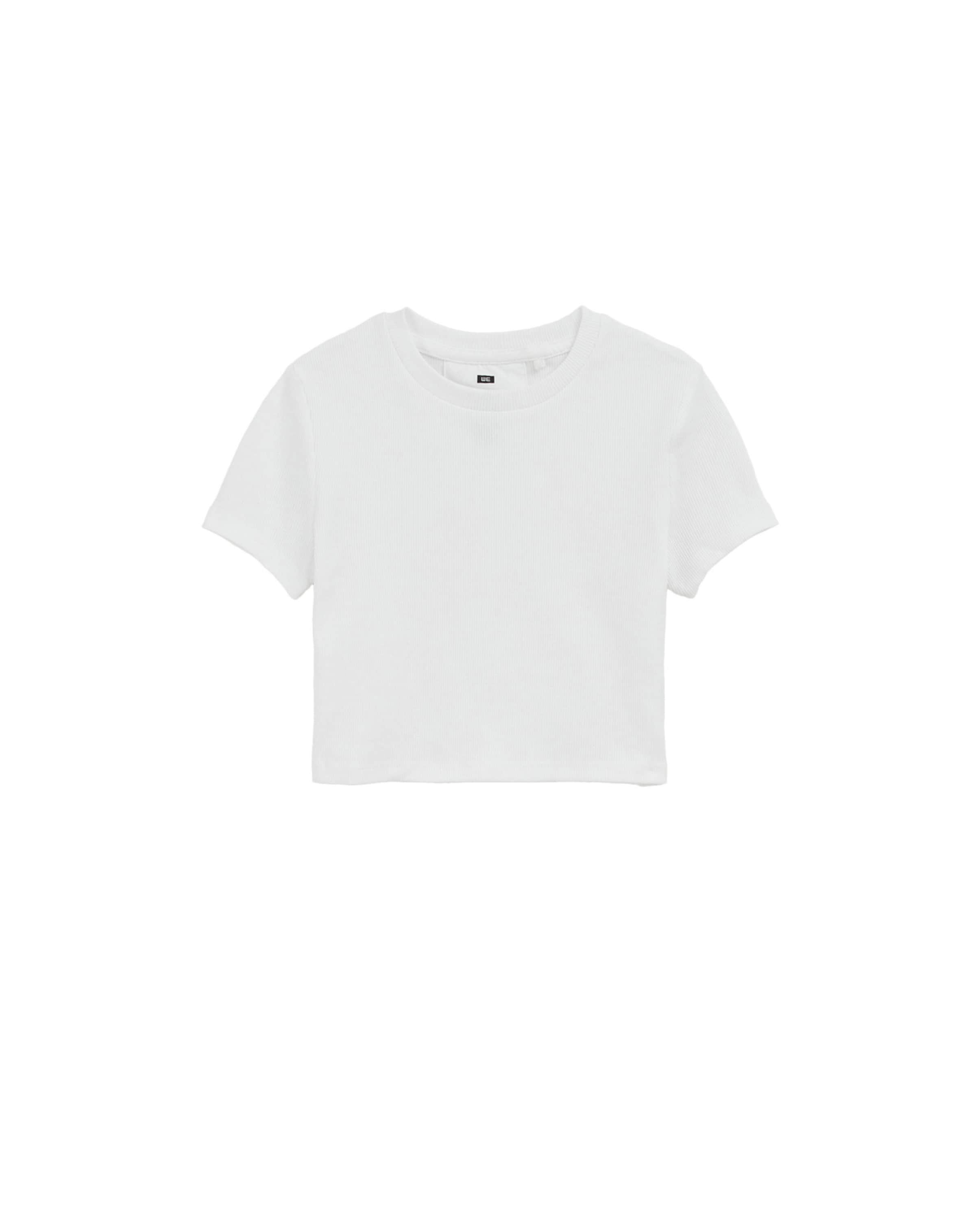 WE Fashion Μπλουζάκι σε λευκό: μπροστά