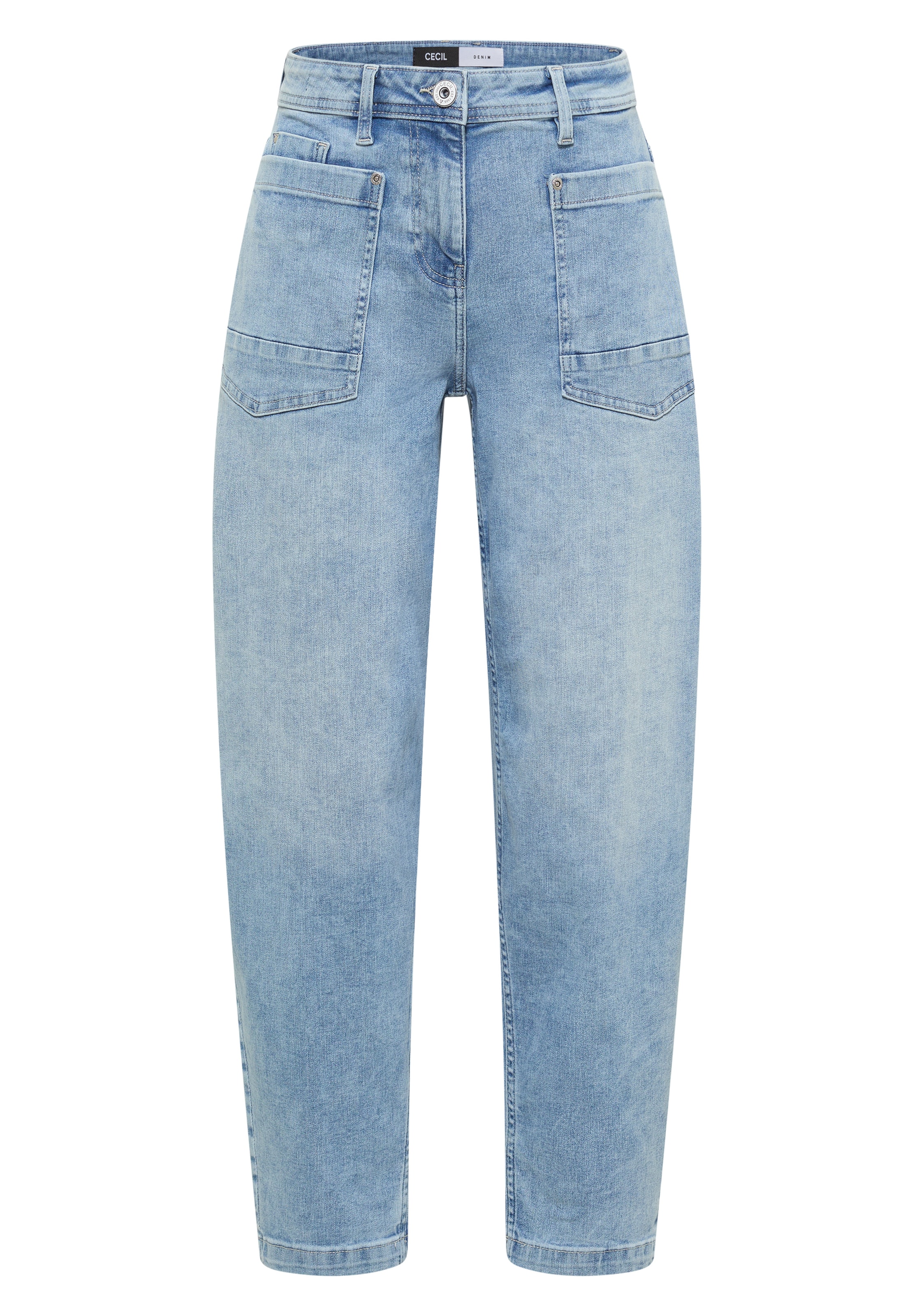 CECIL Jean en 25/28 en bleu, Vue avec produit