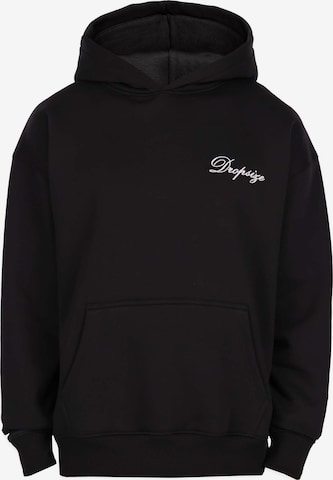 Dropsize Sweatshirt 'Members Club' in Black: front