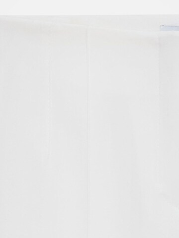Dilvin Slim fit Trousers with creases 'Shorts' in White