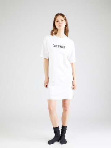 Calvin Klein Underwear Nightgown 'Intense Power ' in White: front