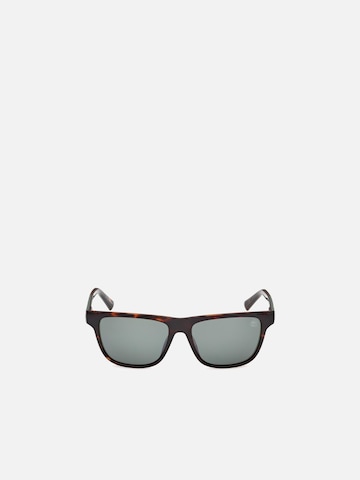 TIMBERLAND - Gafas de sol 'Timberland TB00069 Shiny dark red 56/16/140 MAN Sunglasses' en marrón: frente