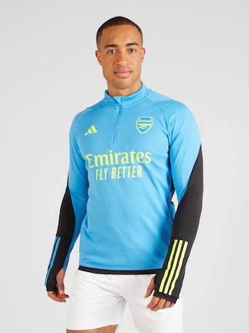 ADIDAS PERFORMANCE Λειτουργικό μπλουζάκι 'FC Arsenal Tiro 23' σε μπλε: μπροστά