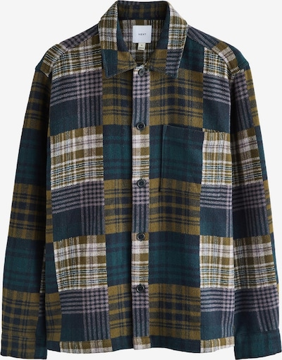Next Veste mi-saison en XS en olive / pétrole / violet clair / blanc, Vue avec produit