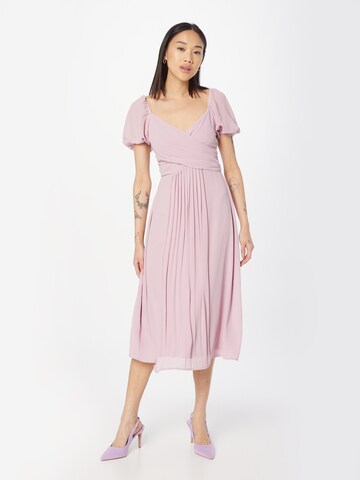 TFNC Cocktail dress 'ISAC' in Pink: front