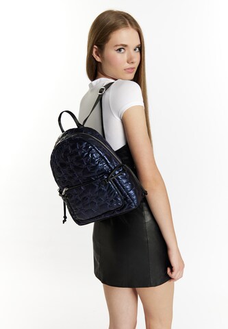 myMo ROCKS Backpack 'Blonda' in Blue